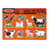 Melissa & Doug Farm Animals Sound Puzzle, 8 Pieces 726